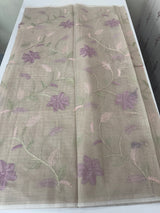 Netkota embriodery saree MS1496 Dusty PastelMauve