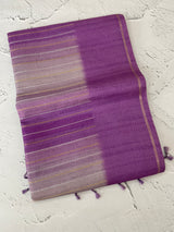 Multi color Semi soft silk saree with borders MSS590