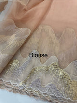 Soft Turkish Organza saree MSOS103 (12) PastelPeach