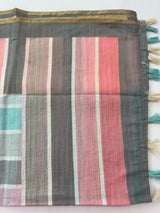 Digital printed semi Linen Saree MLS615- 36