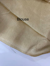 Art silk saree with embroidery SVPSMC • Beige