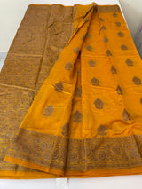 Semi banarasi Georgette saree - MSB8977