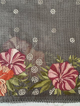 Silky kota embroidery saree MSK4333