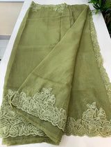 Designer crush jimmi choo saree SRVNNEE5 DuksyGreen