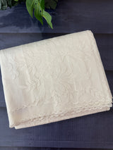 NetKota Applique work saree with net pallu   -MSH144 (4)White