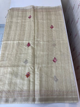 Handworked Blended tussar silk saree MS90543 (12)