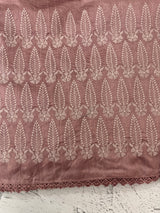 Art silk saree with embroidery SVTS26 DuskyMauve
