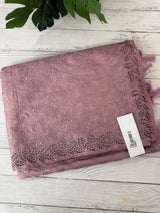 Cutwork satin mix Blended tussar saree with thread work MTS9078- Pastel OnionPink