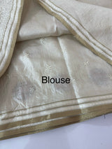 Blended soft tussar silk saree MS90543