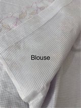 Moonga Kota checks saree with applique work MMC457 Lavender