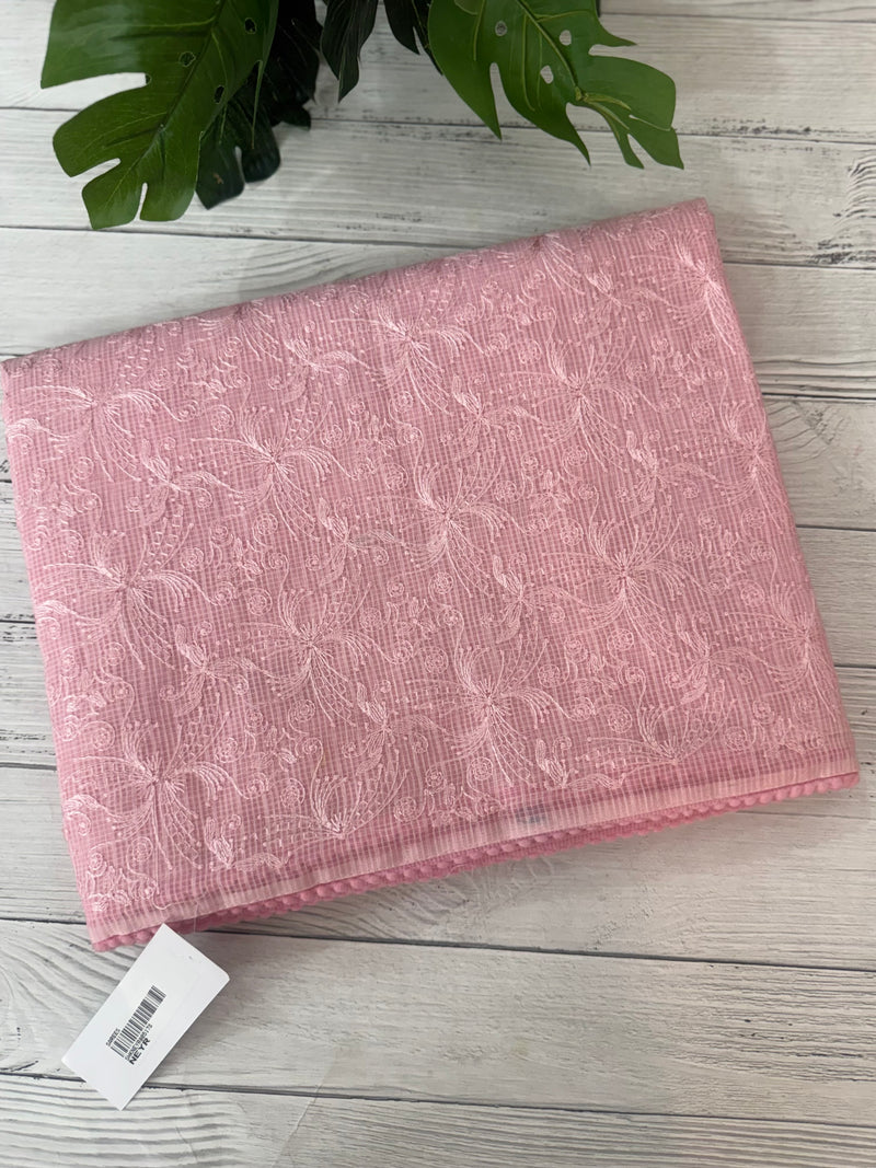 NetKota thread work saree MS22100- Pink
