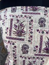 Pure cotton unstitched salwar set - 1