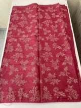 Silky kota embroidery saree  MS16465