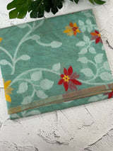 Jamdani silk Cotton Saree with thread work  MSJ787