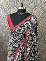 Semi chanderi saree  MCSC675