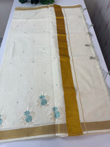 Kerala cotton saree - MSK102