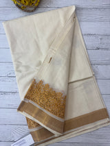 Kerala cotton saree with cutwork- MSK102