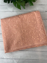 NetKota thread work saree MSH106 - Pastel Peach