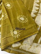 Pure kota doria saree MBKD457