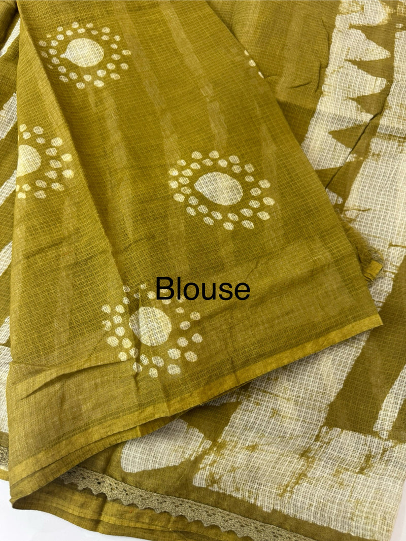 Pure kota doria saree MBKD457