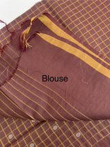 Bhagalpuri Semi tussar saree MS896 - Coffee