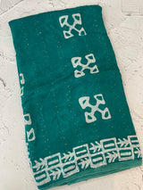 Semi soft silk saree with batik prints MSB555