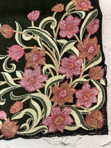 Cutwork Blended Matka Tussar silk saree MS6795 - Green