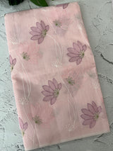 Netkota embriodery saree MS1496 PastelPink