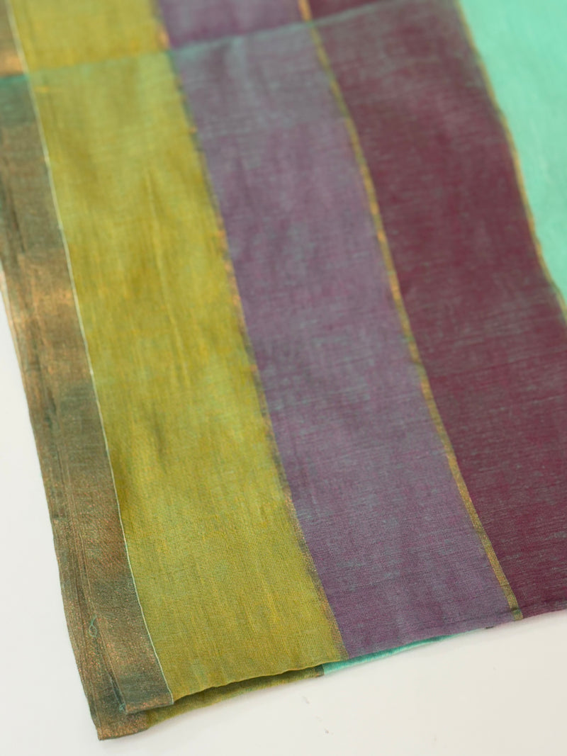 Rainbow Soft mulcotton saree MS4436