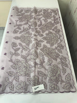 NetKota Applique work saree  MS6798- DuskyMauve