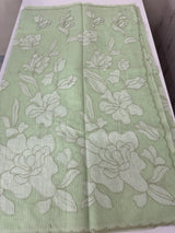 Netkota saree with appliqué work - MSH912 PastelGreen