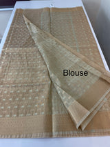 Tissue semi silk saree MSTS167