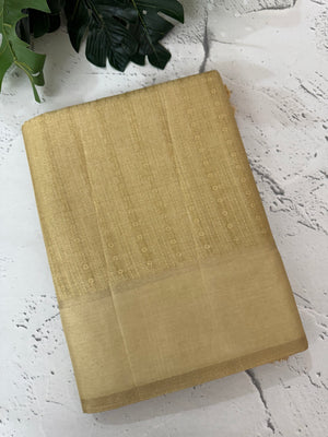 Soft silk saree with zari weaving  MSG6162 Chiku