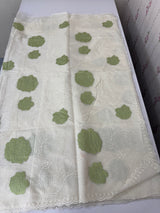 Mul chanderi applique work saree MS5589- Offwhite