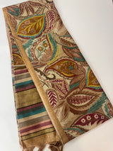 Printed soft crepe silk sarees MS5432