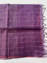Semi Organza saree with checks - MSD634 (12)