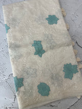 Soft Kota Chanderi saree with applique work MCH689