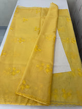 Semi Organza saree with embroidery - MSH375