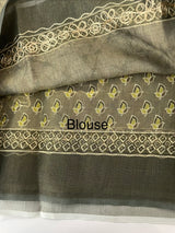 Tissue linen saree MLS345