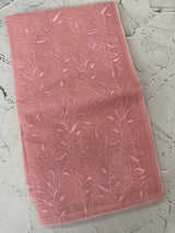 Moonga checks saree with embroidery MSH165 Pink