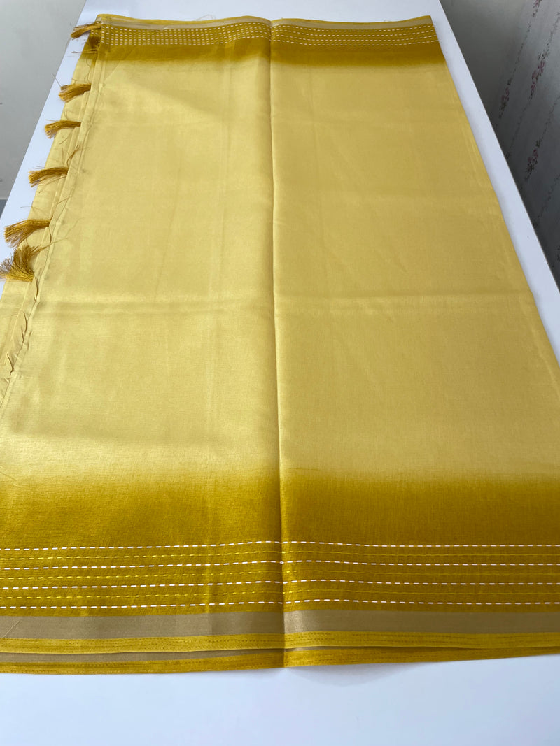 Soft Semi silk saree with thread work MSR698