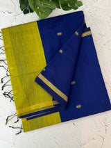 Maheshwari silk cotton saree with zari weaving MMJ764