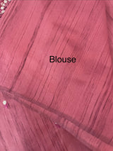 Cutwork Semi tussar saree MTSS680