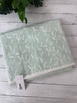 Kota embriodery saree MS1455 Pastel BluishGreen
