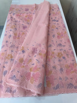 Soft Kota saree with prints and embroidery MSH154- PeachyPink