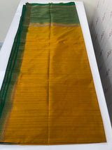 Soft silk sarees with contrast pallu & blouse MJL890