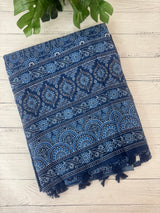 Digital printed semi Linen Saree MLS615 - 1