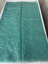 Glass Organza saree with thread work - MCW889