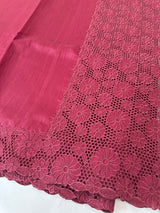 Cutwork Semi tussar saree MTSS845