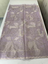 Semi organza saree with thread work - MSH910